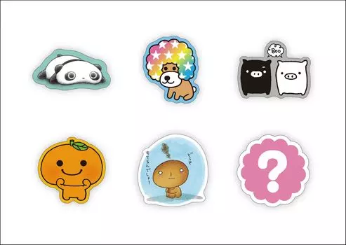 Ishikawa Toy Legend Character Pins Collection 1BOX San-X (6 pieces)