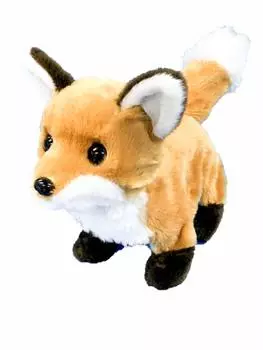 Ishikawa Toys Baby Series Red Fox Plush Electric Toy Toy,