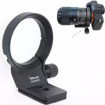 iShoot Tripod Крепление для штатива Кронштейн для объектива Штатив Sony FE ZA OSS 90 мм Macro G 100 мм STF GM OSS совместимая модель Кольцо, Кольцо, Воротник, Воротник,