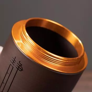 Исинская чашка из фиолетовой глины, фильтр-вставка, чашка для заваривания чая с разделением, чашка для офиса для мужчин с крышкой, керамическая чашка, чайный набор 401-500ml