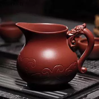 Исинская фиолетовая глина, ярмарка, чашка для чая, диспенсер для чая, Gongdao Gong Cup, костюм для защиты от протечек, аксессуары для чайного сервиза Kung Fu