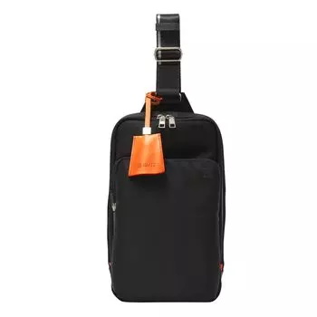 ISIT Сумка для тела 936911 Передняя одно плечо Crossbody Черная мужская IS/IT [01]