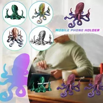 Исключительный держатель для телефона, причудливая подставка, классный кронштейн для телефона, готические держатели для планшетов, напечатанные на 3D-принтере, многофункциональный креативный держатель One Size темно-зеленого