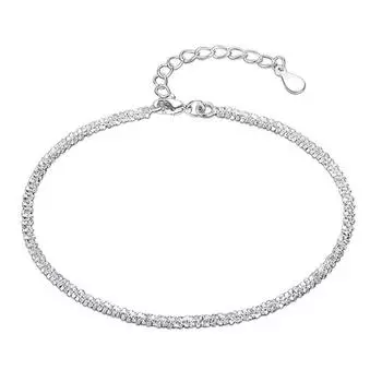 Искрящийся браслет женский легкий роскошный звездный цветочный браслет простая индивидуальность цветная капуста свежая цепочка