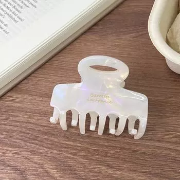 Искрящийся звездный свет, высококачественная заколка-цветок с бриллиантами, легкая роскошь, ощущение высокого класса, аксессуары для волос на затылке, завитые волосы One Size белый