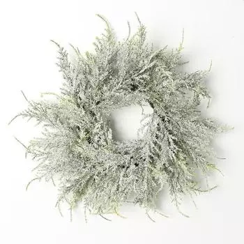 Искусственная гирлянда, декоративная имитация формы кольца, подвесной дверной венок, подвеска для дома