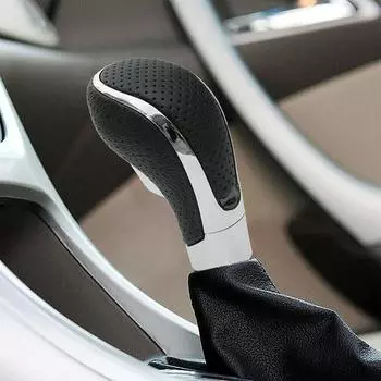 Искусственная кожа для Opel/Vauxhall Astra J Insignia Meriva Mokka, автоматическая внутренняя ручка переключения передач автомобиля, ручка переключения передач