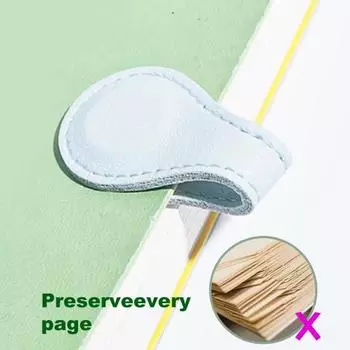 Искусственная кожа Магнитная закладка Многоцветный Доступный Магнитный зажим Закладки Противоскользящие Сильные магнитные маркеры для книг Аксессуары для любителей книг чёрный