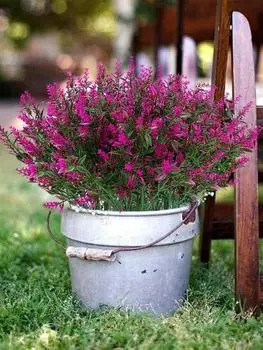 Искусственная лаванда, 8 связок/упак., устойчивые к ультрафиолетовому излучению, искусственные цветы, искусственные пластиковые цветы для подвесных растений, сад, крыльцо, окно, свадьба, уличный декор жёлтый