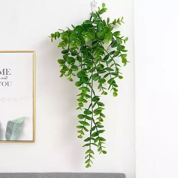 Искусственная лоза, экологически чистый пластик широкого применения, красивый свадебный реквизит, имитация растения для офиса зелёный