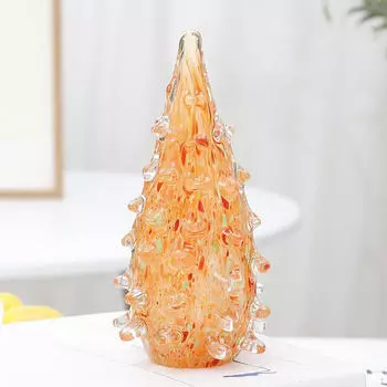 Искусственная новогодняя елка, центральный элемент стола, декоративный праздничный рождественский декор для отеля