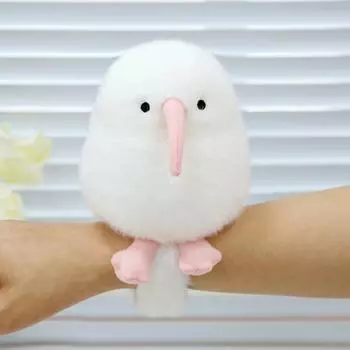 Искусственная птица плюшевая кукла слэп-браслет на запястье стиль маленькая птичка плюшевая повязка на запястье домашний декор
