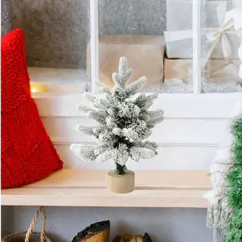 Искусственная рождественская елка, украшение стола, сцена, праздничное украшение, маленькое рождественское украшение для шкафа Height 30cm