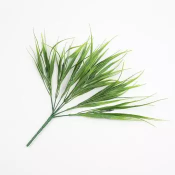 Искусственная семизубчатая весенняя трава, пластиковая стена из весенней травы с растениями травянисто-зеленого цвета, перегородка-забор, цветочная композиция, домашнее садоводство зелёный