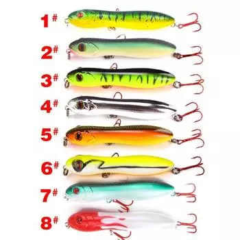 Искусственная змеиная голова приманка для гольяна 10,5 см/16,1 г жесткая приманка рыболовные снасти Bamino приманка для окуня style 7