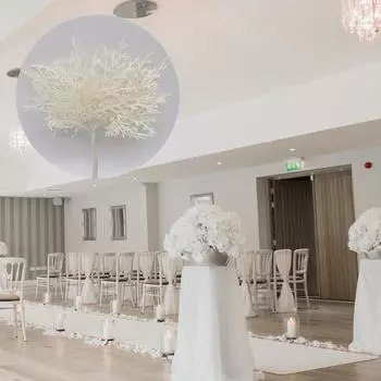 Искусственное растение белого цвета размером 15 см. Аксессуары для самостоятельного изготовления, украшение дома.