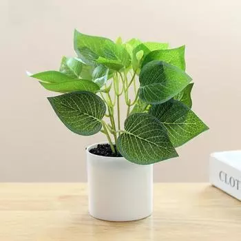 Искусственное растение бонсай, неувядающее украшение, изысканные детали, изысканное маленькое дерево, имитация горшечного растения для дома P