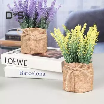 Искусственное растение, привлекательная веревочная сумка, сохраняющая свежесть, красивая цветочная композиция, искусственный цветок красный