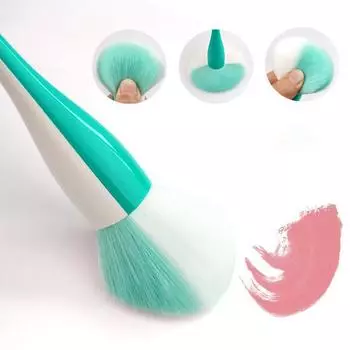 Искусственное волокно Основа Кисть Эргономика Ручка Практичные румяна Лицо Косметический инструмент для макияжа B