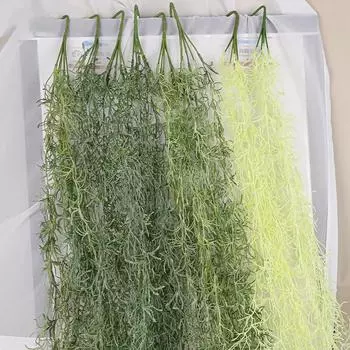 Искусственное зеленое растение из ротанга, зеленая трава, растения, висячая лоза из ротанга для стены, свадебного сада, украшения дома, ландшафтный дизайн