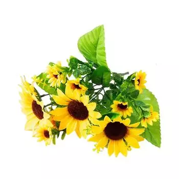 Искусственные букеты Многоцветные свадебные цветы-имитаторы Декоративные растения Декорации для столов Центральные композиции для сада