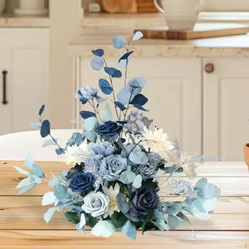 Искусственные цветочные украшения Элегантная свадебная фоновая композиция своими руками для