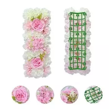 Искусственные цветы DIY настенная панель имитация арочной двери цветочный ряд украшение фермерского дома Style 3