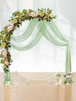 Искусственные цветы гирлянда на притолоке, цветочная гирлянда из шелковых роз, гортензии, арка, гирлянда для входной двери, цветочные гирлянды, украшение для свадебного стола, центральная часть оранжевый