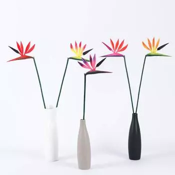 Искусственные цветы райской птицы, стрелиция, поддельное растение, длинный стебель, цветок, подходящий для домашнего декора для вечеринки своими руками