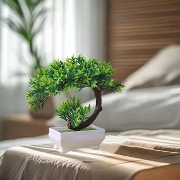 Искусственные декоративные растения в горшках для декоративных целей Coral style