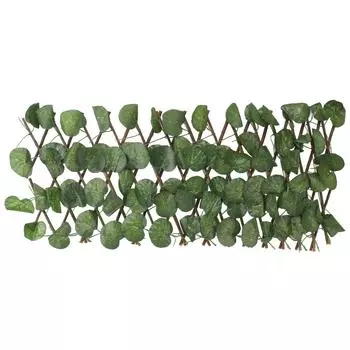 Искусственные изгороди Имитация забора Расширяемая защита от солнца Водонепроницаемая искусственная фигурная изгородь