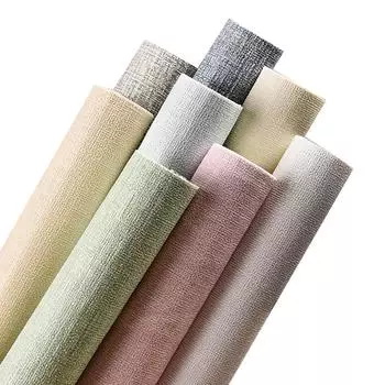 Искусственные льняные текстурированные обои съемные самоклеящиеся наклейки контактная бумага настенная дверь для акцентной стены спальня декоративные наклейки белый