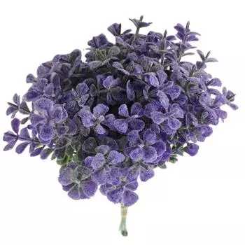 Искусственные листья растений Букет Имитация украшения Домашний офис Пластиковые листья жёлтый