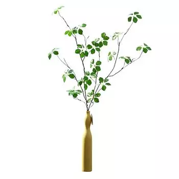 Искусственные листья растений реалистичные, легко моются, прочные, поддельные растения, фотографическая опора для помещений зелёный