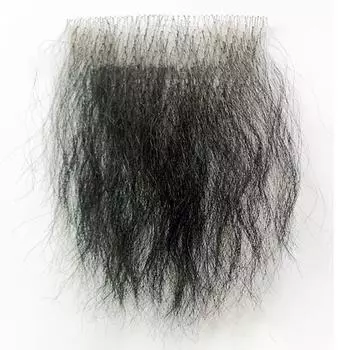 Искусственные лобковые волосы ручной работы, имитация настоящих волос на теле, натуральные невидимые наклейки, силиконовая кукла