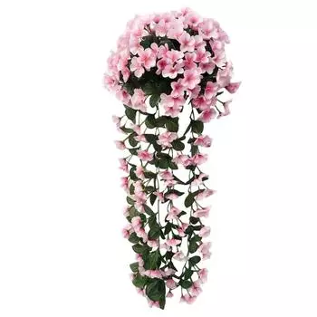 Искусственные подвесные цветы виноградная лоза домашний садовый декор в помещении на открытом воздухе белый