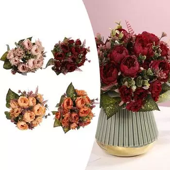 Искусственные растения Искусственные цветы Свадебный букет