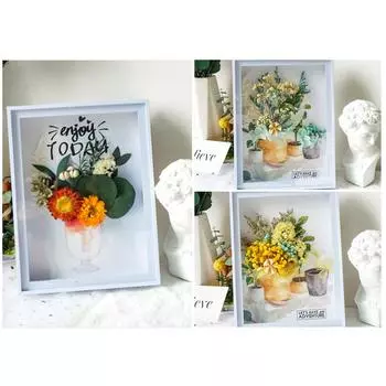 Искусственные растения Натуральные настоящие сухоцветы для свечей Форма Эпоксидная смола Изготовление своими руками Украшения Аксессуары для дома Ремесла