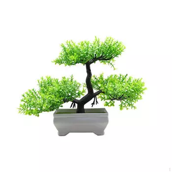 Искусственные растения в кашпо Растение Приветствуя Сосновый Декор для пола