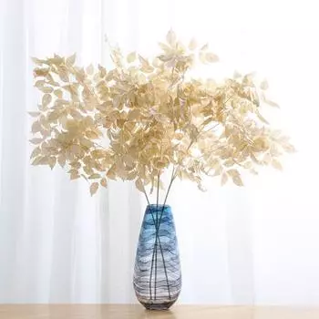 Искусственные растения Yousheng, реалистичная пластиковая поддельная зелень, свадебная вечеринка, домашний офис, центральный элемент стола, красочные искусственные листья, растения, ветки, украшение шампанского