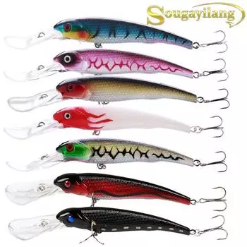 Искусственные рыболовные приманки, инструменты для рыбалки на природе, прибытие в пруд, прочные 3D рыболовные приманки, рыболовные инструменты 7 PCS