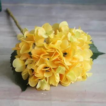 Искусственные шелковые цветы гортензия пион свадебный букет шелковый цветок