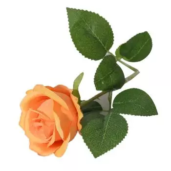 Искусственные шелковые цветы розы для дома, гостиной, искусственные цветы, декоративные украшения, искусственные оранжевый