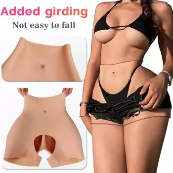 Искусственные силиконовые большие ягодицы 0,63-0,87 дюйма искусственные ягодицы формируют талию, утягивают упругие и упругие ягодицы M