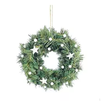 Искусственные сосновые листья венок гирлянда декор Рождество для праздника 20cmx4cm