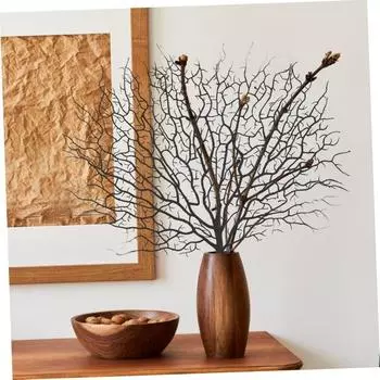 Искусственные ветви рогов Искусственный коралл Морской веер Коралловый декор Пластиковая ветка Аквариумный орнамент Рыбный ландшафт Декоративные ветки для растений Ветка белый