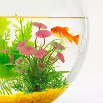 Искусственные водные растения, устойчивые к выцветанию, имитация пластика, гидропонная трава, яркий аквариум, пейзажный декор зелёный