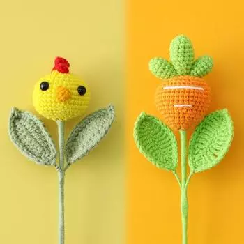 Искусственные вязаные крючком цветы ручной работы своими руками для дома, свадьбы, дня рождения, вечеринки, реквизит для фотосъемки