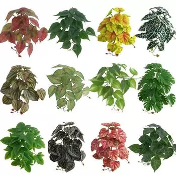 Искусственные зеленые растения бонсай, маленькие имитационные настольные горшечные растения, искусственные цветы, украшения, домашний декор A