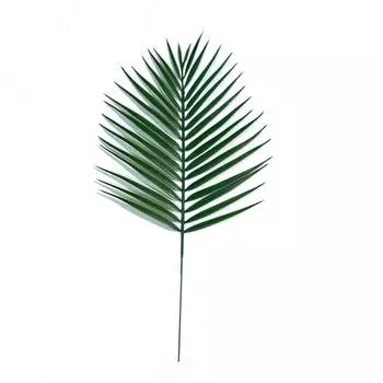 Искусственные зеленые растения, Одиночное растение подсолнуха, Настенные аксессуары, Декоративные пальмовые листья, Листья искусственного зеленого железного дерева